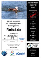 Aquatics Gauteng Grand Prix #2 - Open Water Swimming - Florida Lake, 31 January 2021