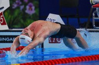 Coetzé makes it three from three with another silver in Singapore