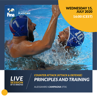 FINA is happy to announce that two new live Water Polo sessions will be taking place during the month of July!