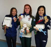Gold for Tayla Lovemore on the second day of the 30th Summer Universiade in Napoli