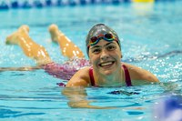 Meder, Nel rewrite the record books on second night of SA swimming champs