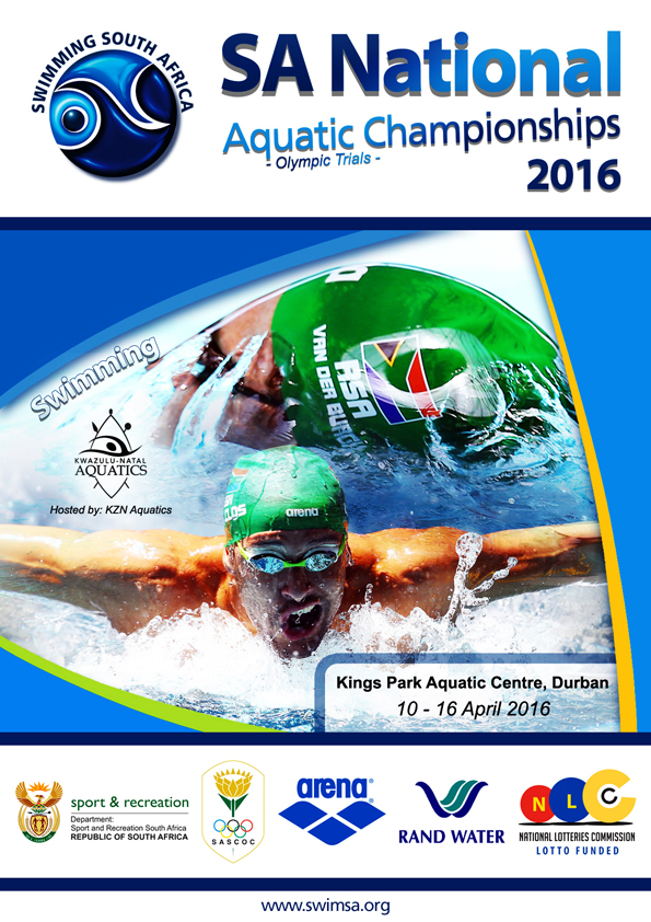 SA National Aquatic Championships/Olympic Trials 2016 Broadcast