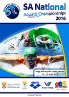 SA National Aquatic Championships/Olympic Trials 2016 Broadcast Schedule