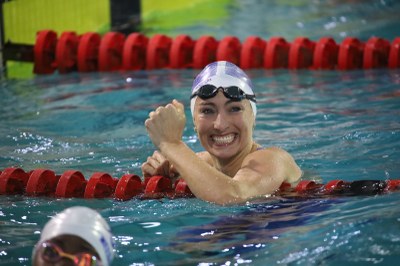 Tatjana back in business with 50m breaststroke gold as four swimmers qualify for Beijing