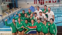 The SA men’s Water Polo team win their first match of the 16th FINA World Championships in Kazan